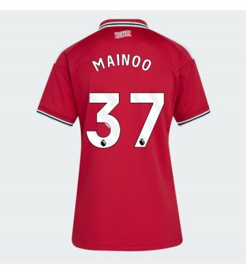 Manchester United Kobbie Mainoo #37 Replika Hemmatröja Damer 2026-27 Kortärmad